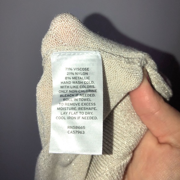 NWT Halogen Sparkle Sweater - Picture 8 of 9